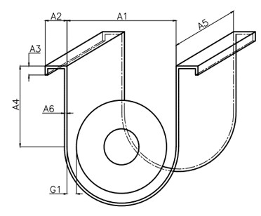 Technical Diagram - Máng vít